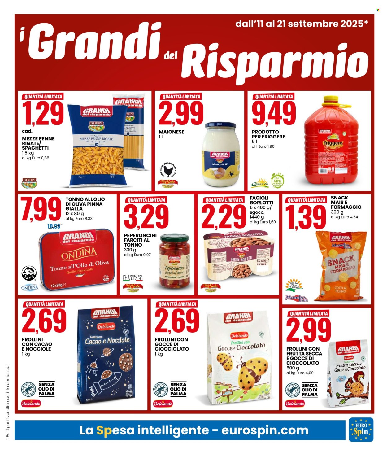 Volantino EuroSpin - 11/9/2025 - 21/9/2025. Pagina 3