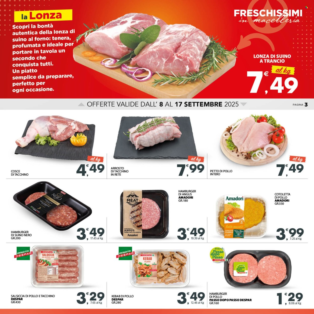 Volantino Eurospar - 8/9/2025 - 17/9/2025. Pagina 3