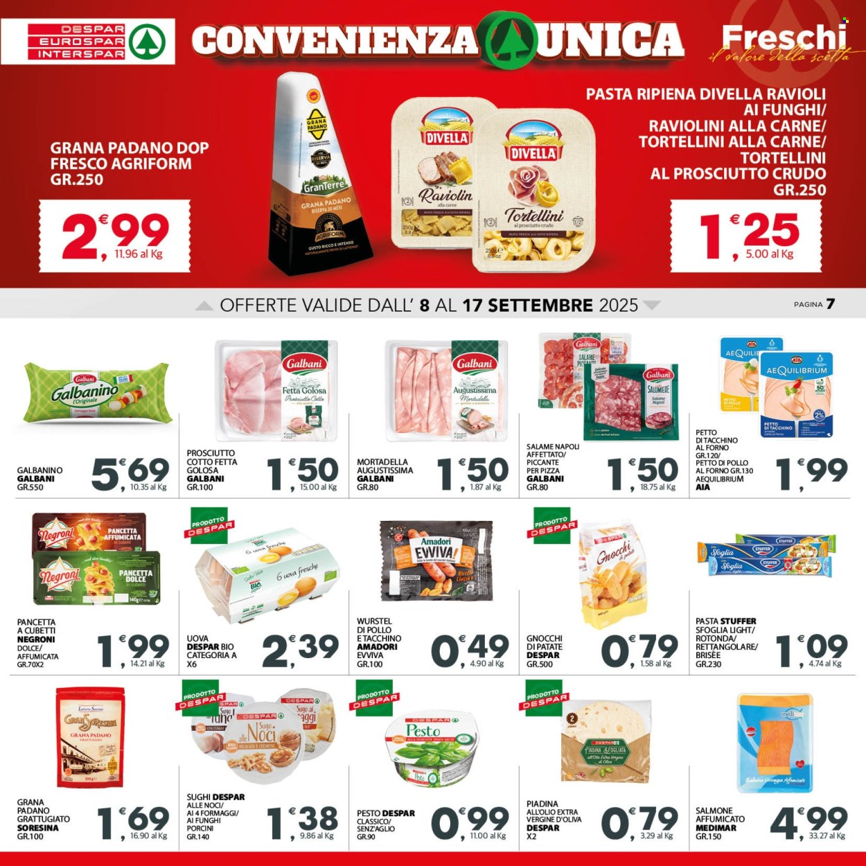 Volantino Eurospar - 8/9/2025 - 17/9/2025. Pagina 8
