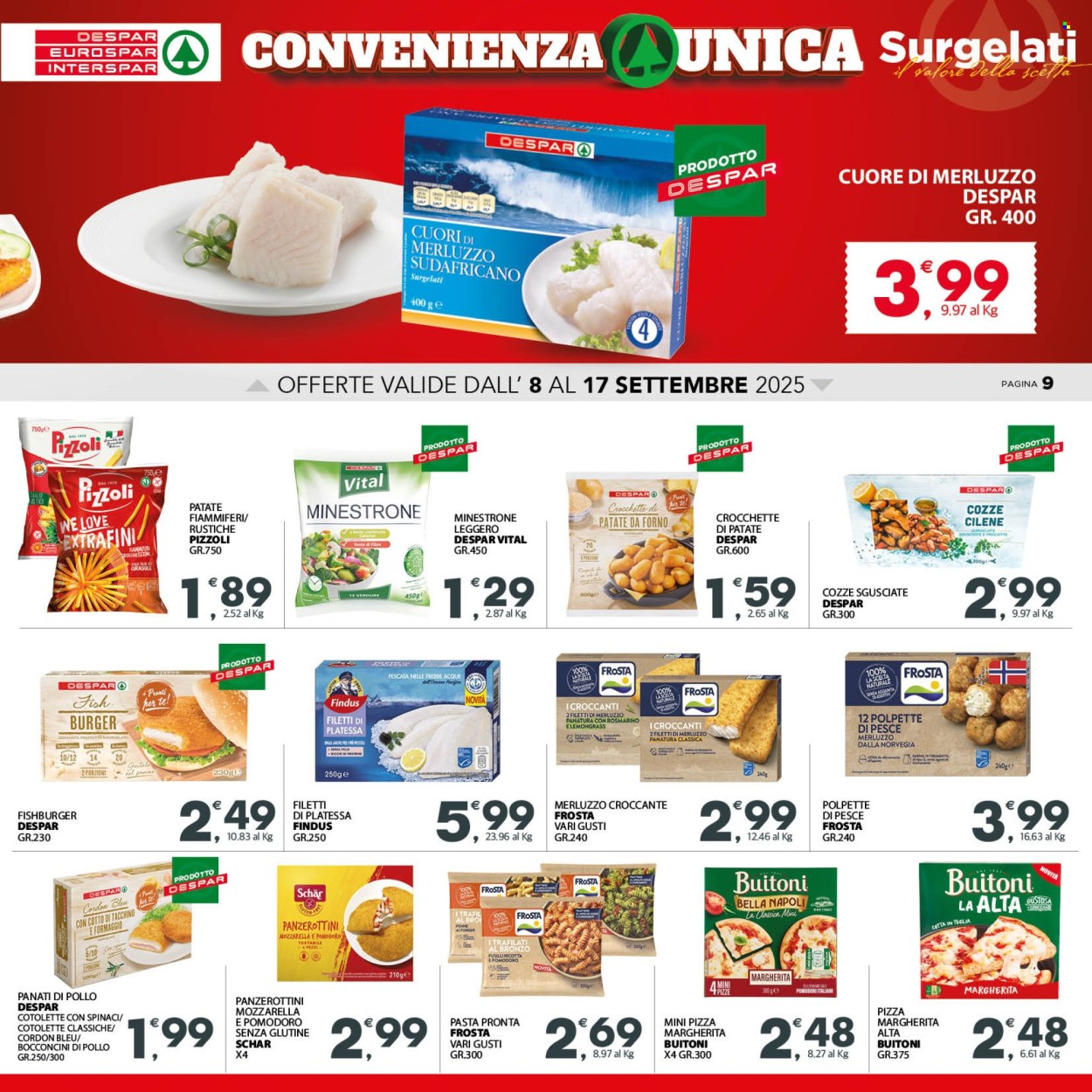 Volantino Eurospar - 8/9/2025 - 17/9/2025. Pagina 10
