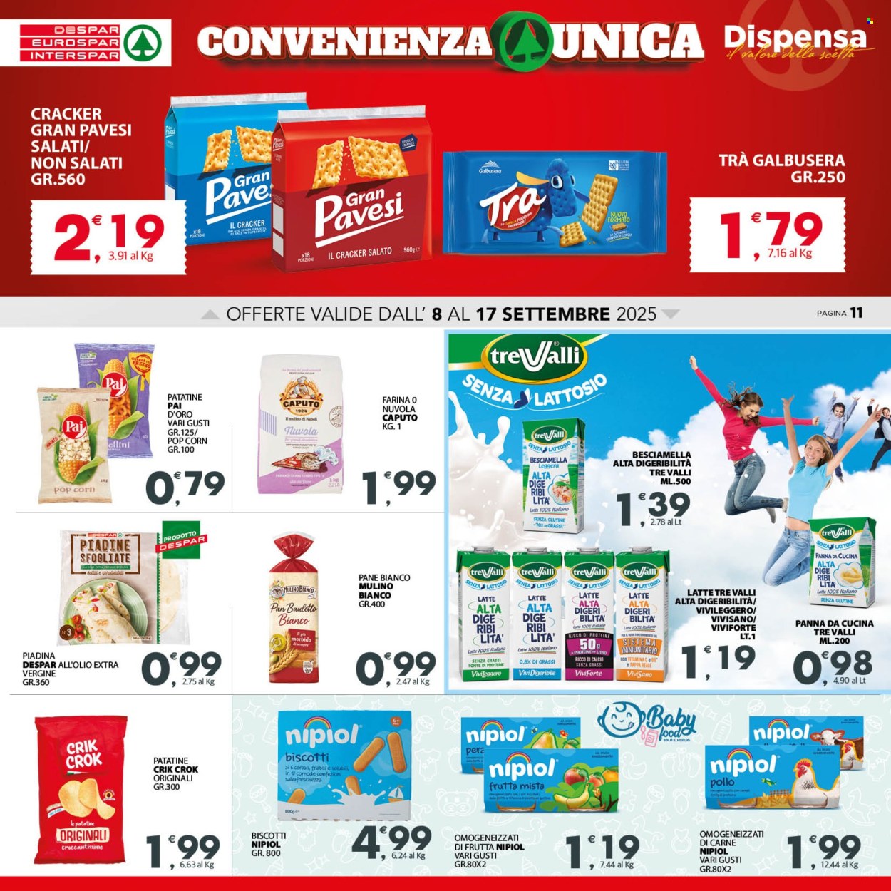 Volantino Eurospar - 8/9/2025 - 17/9/2025. Pagina 12