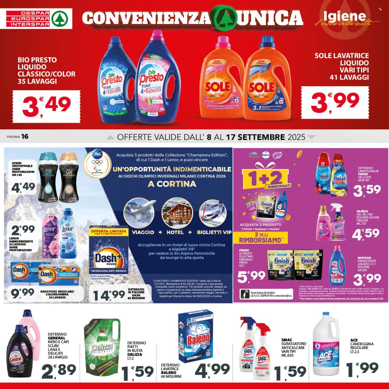 Volantino Eurospar - 8/9/2025 - 17/9/2025. Pagina 17