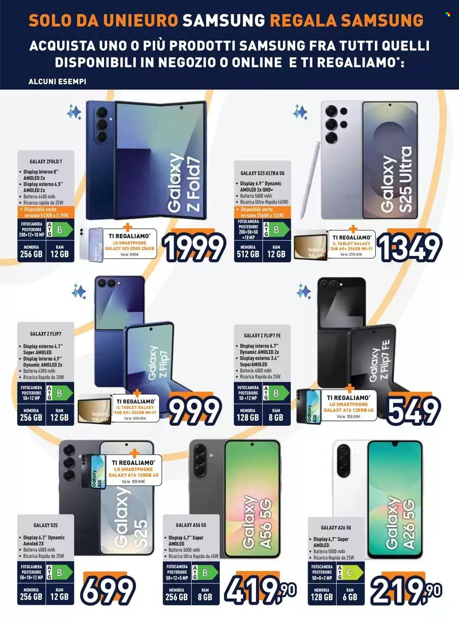 Volantino Unieuro - 8/9/2025 - 15/9/2025. Pagina 4