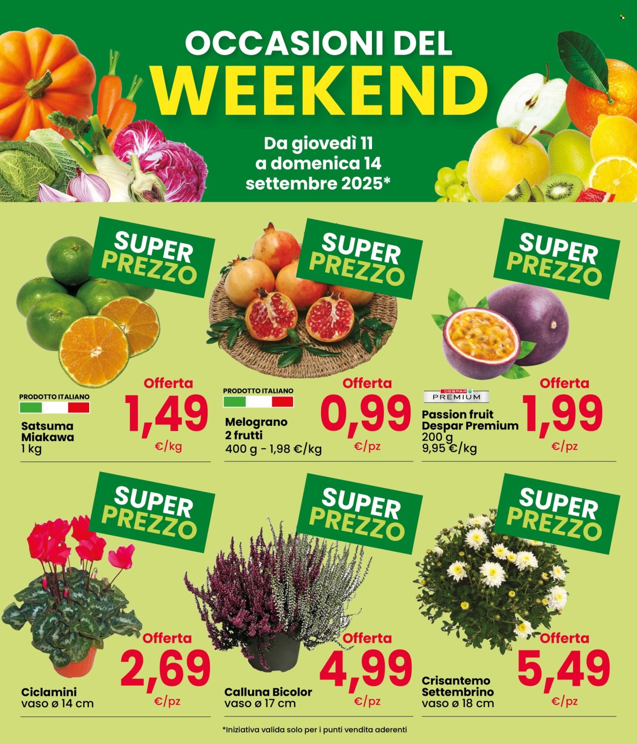 Volantino Eurospar - 11/9/2025 - 14/9/2025. Pagina 3