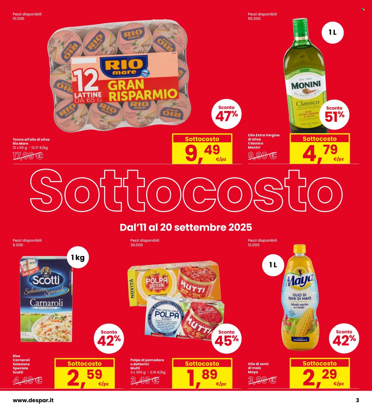 Volantino Interspar - 11/9/2025 - 20/9/2025. Pagina 3