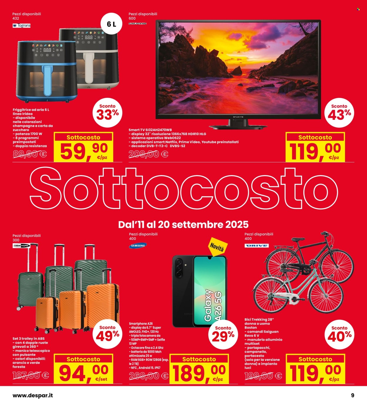 Volantino Interspar - 11/9/2025 - 20/9/2025. Pagina 9