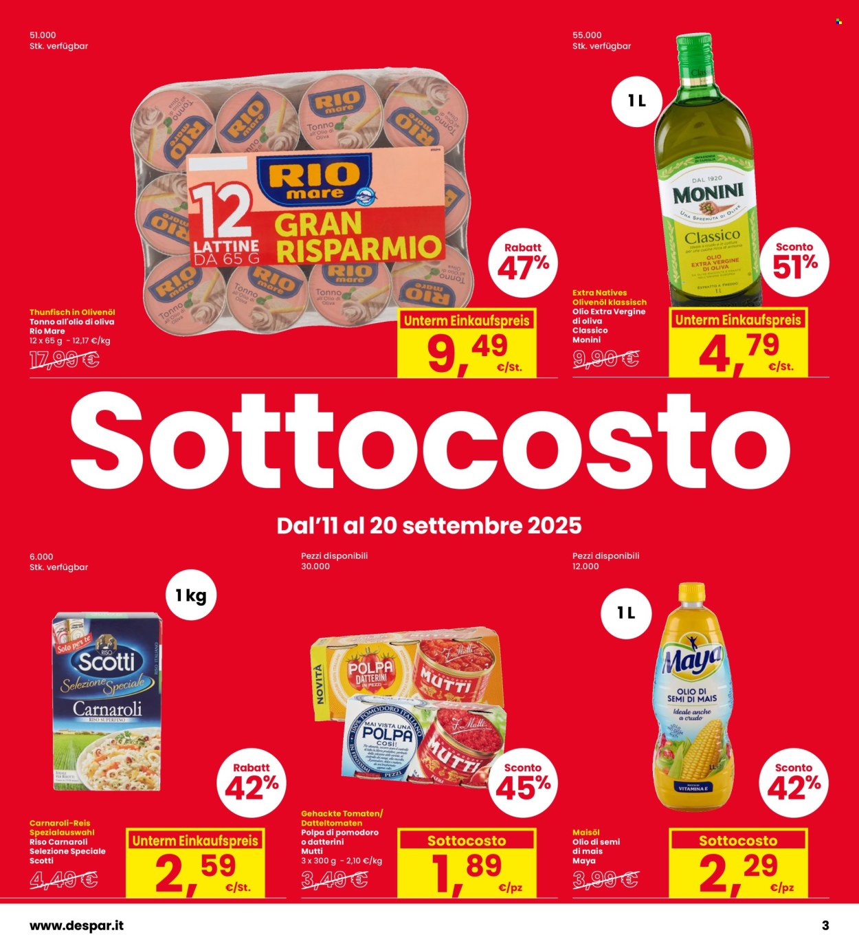 Volantino Interspar - 11/9/2025 - 20/9/2025. Pagina 3