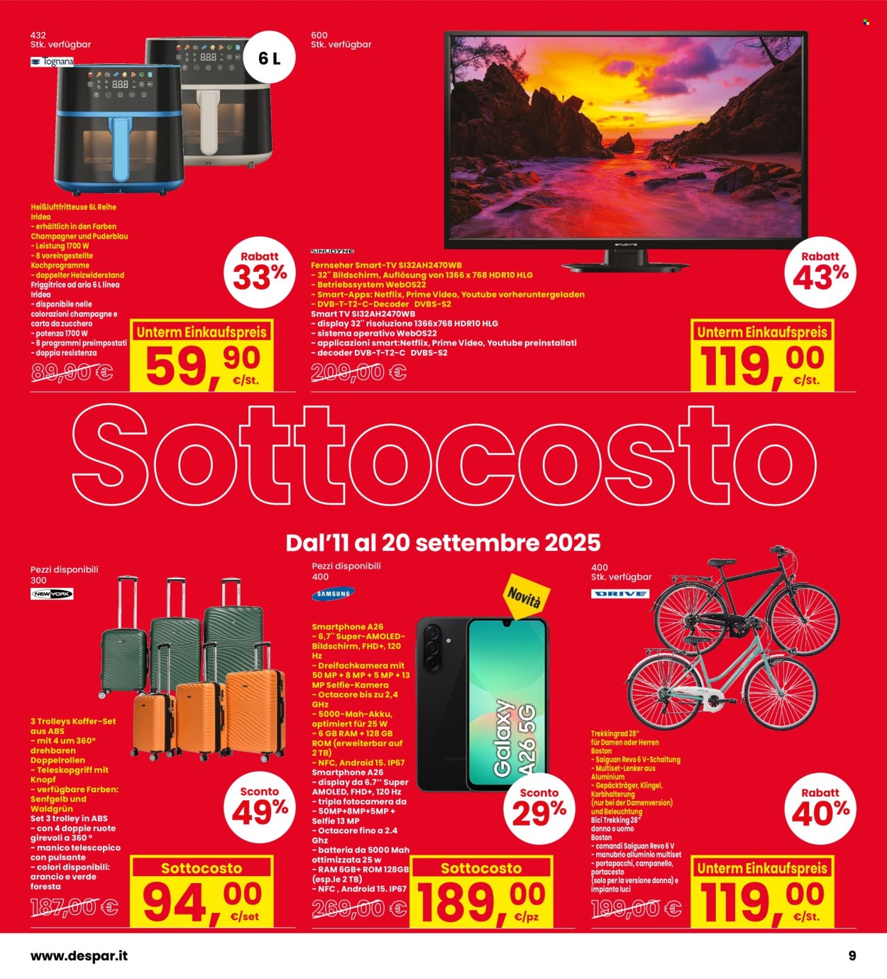 Volantino Interspar - 11/9/2025 - 20/9/2025. Pagina 9