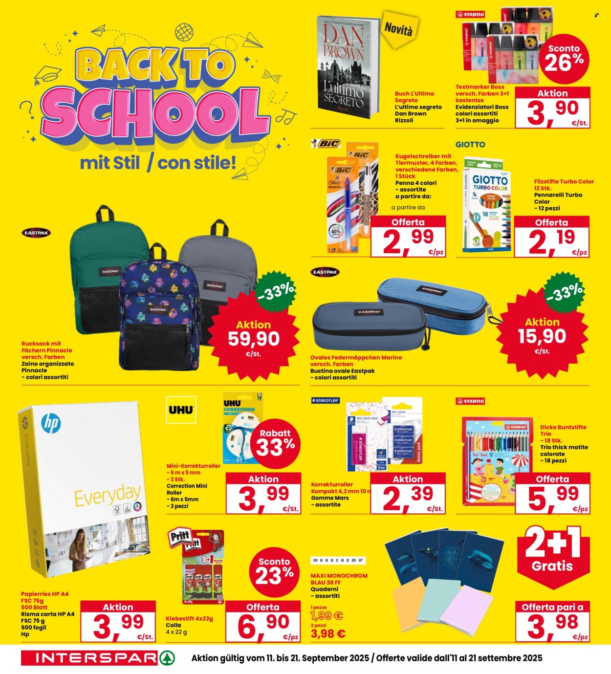 Volantino Interspar - 11/9/2025 - 20/9/2025. Pagina 28