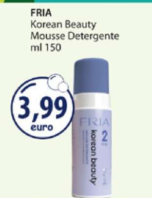 FRIA Korean Beauty Mousse Detergente
