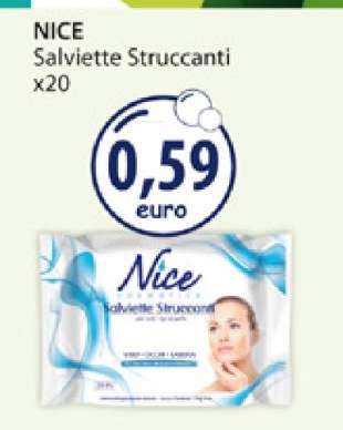 NICE Salviette Struccanti x20