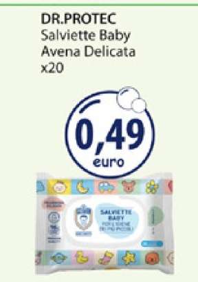 DR.PROTEC Salviette Baby Avena Delicata x20