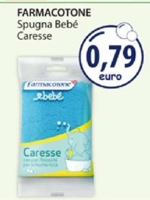 FARMACOTONE Spugna Bebé Caresse