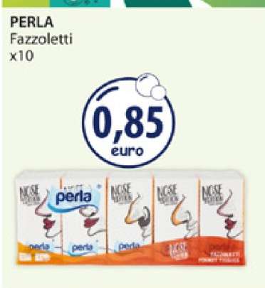 PERLA Fazzoletti x10