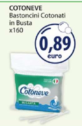 COTONEVE Bastoncini Cotonati in Busta x160