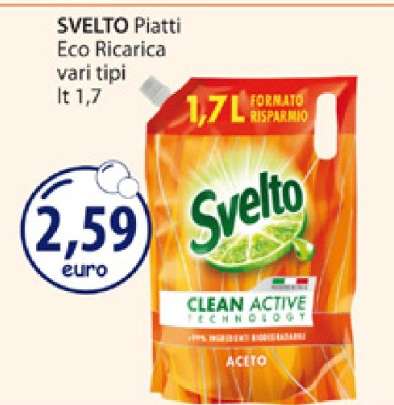 Svelto Piatti Eco Ricarica