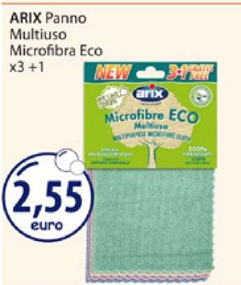 ARIX Panno Multiuso Microfibra Eco x3 +1