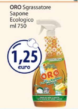 ORO Sgrassatore Sapone Ecologico