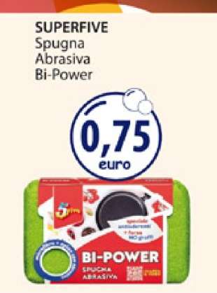 SUPERFIVE Spugna Abrasiva Bi-Power