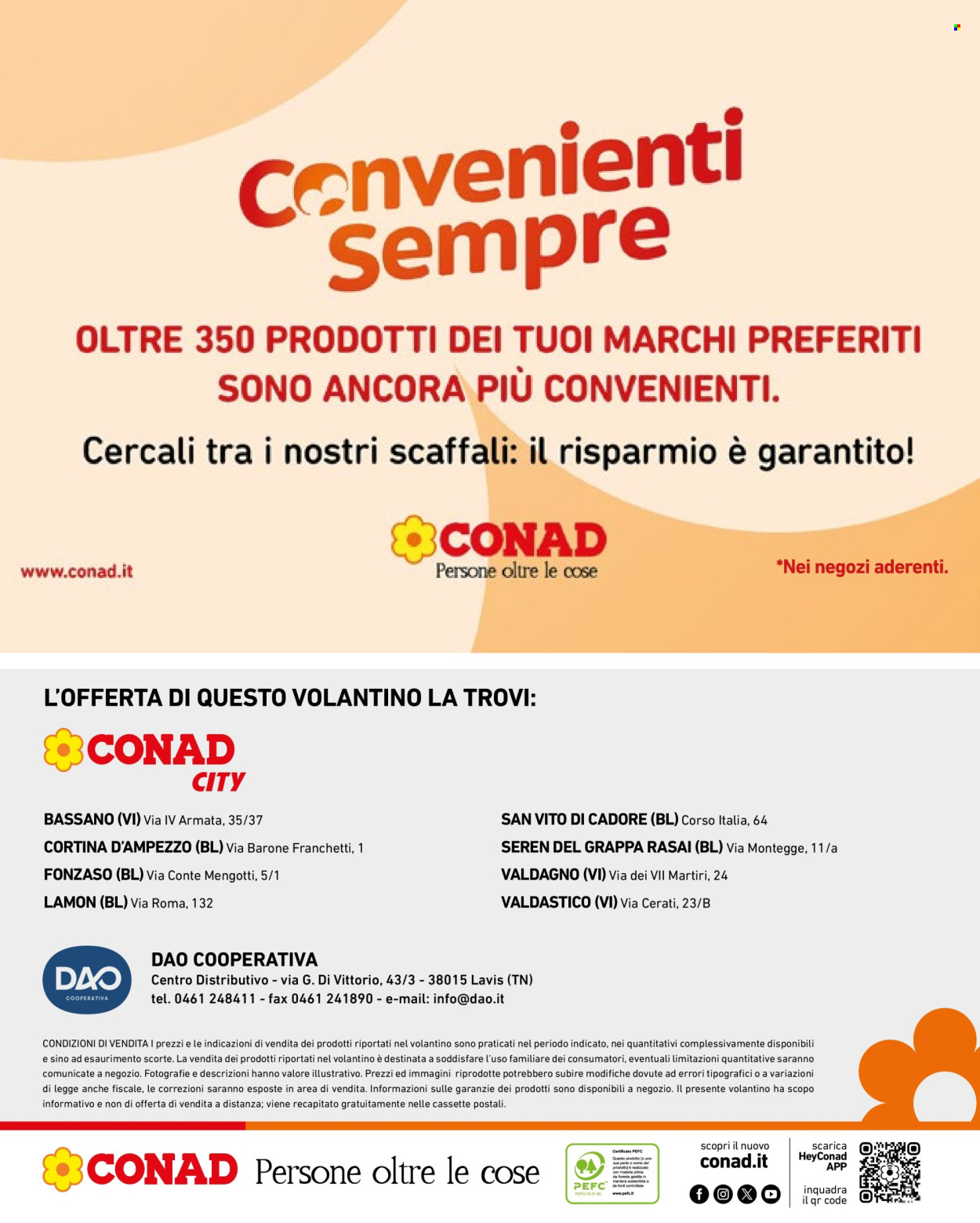 Volantino Conad - 9/9/2025 - 22/9/2025. Pagina 20