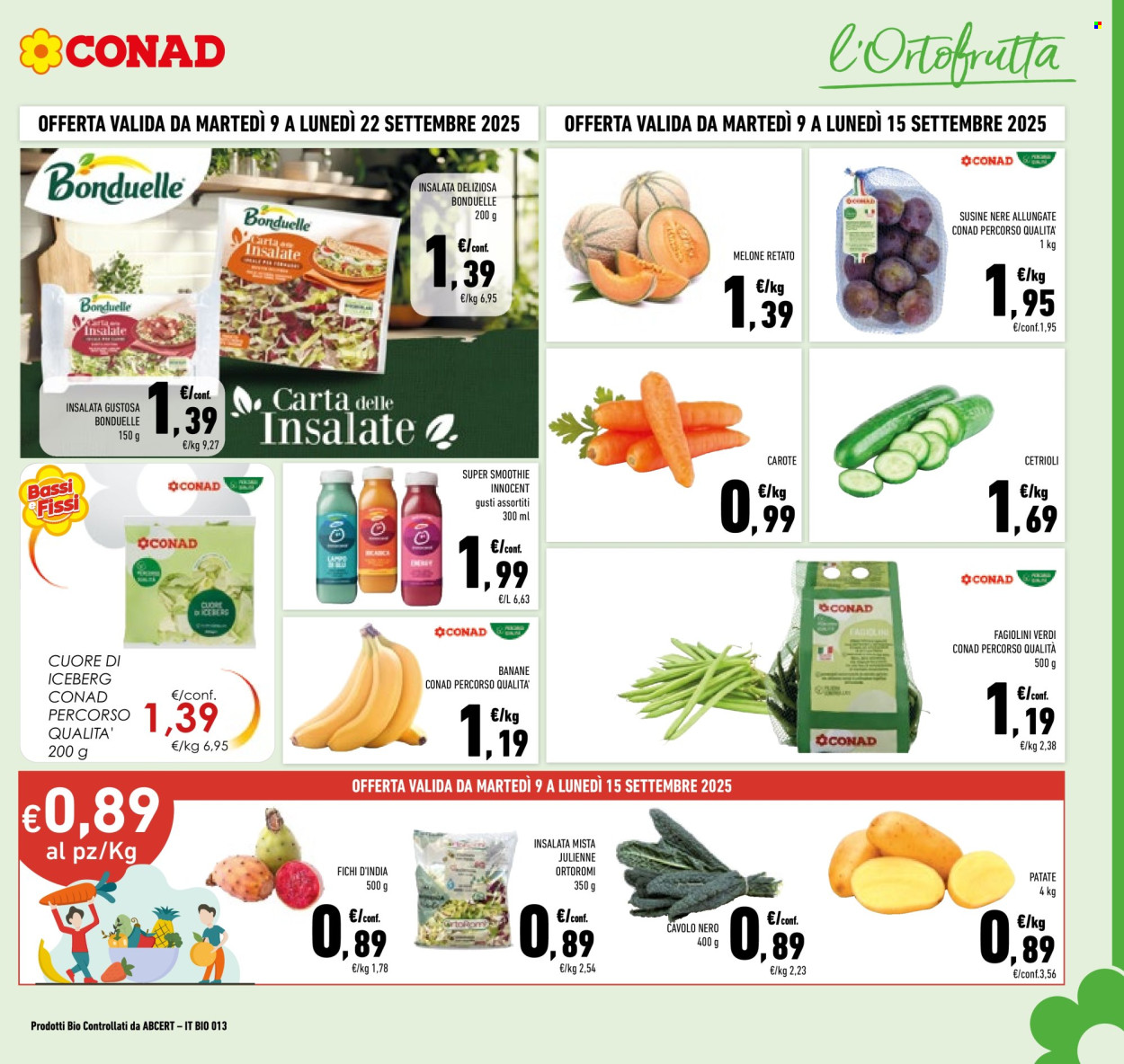 Volantino Conad - 9/9/2025 - 22/9/2025. Pagina 3