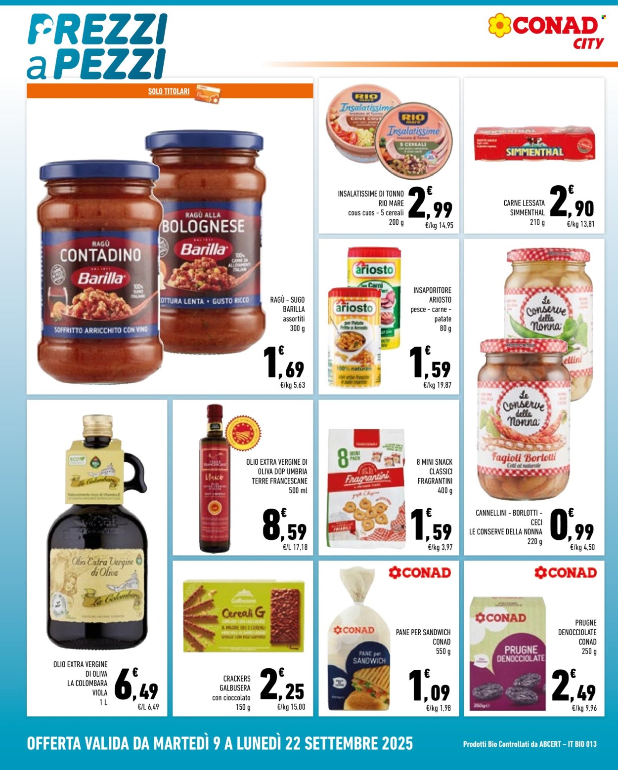 Volantino Conad City - 9/9/2025 - 22/9/2025. Pagina 12