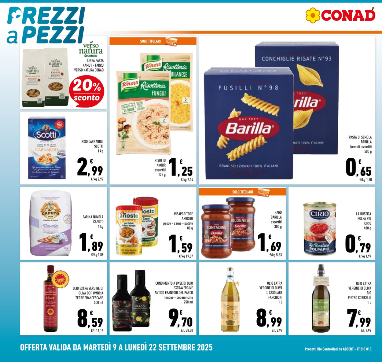 Volantino Conad - 9/9/2025 - 22/9/2025. Pagina 14