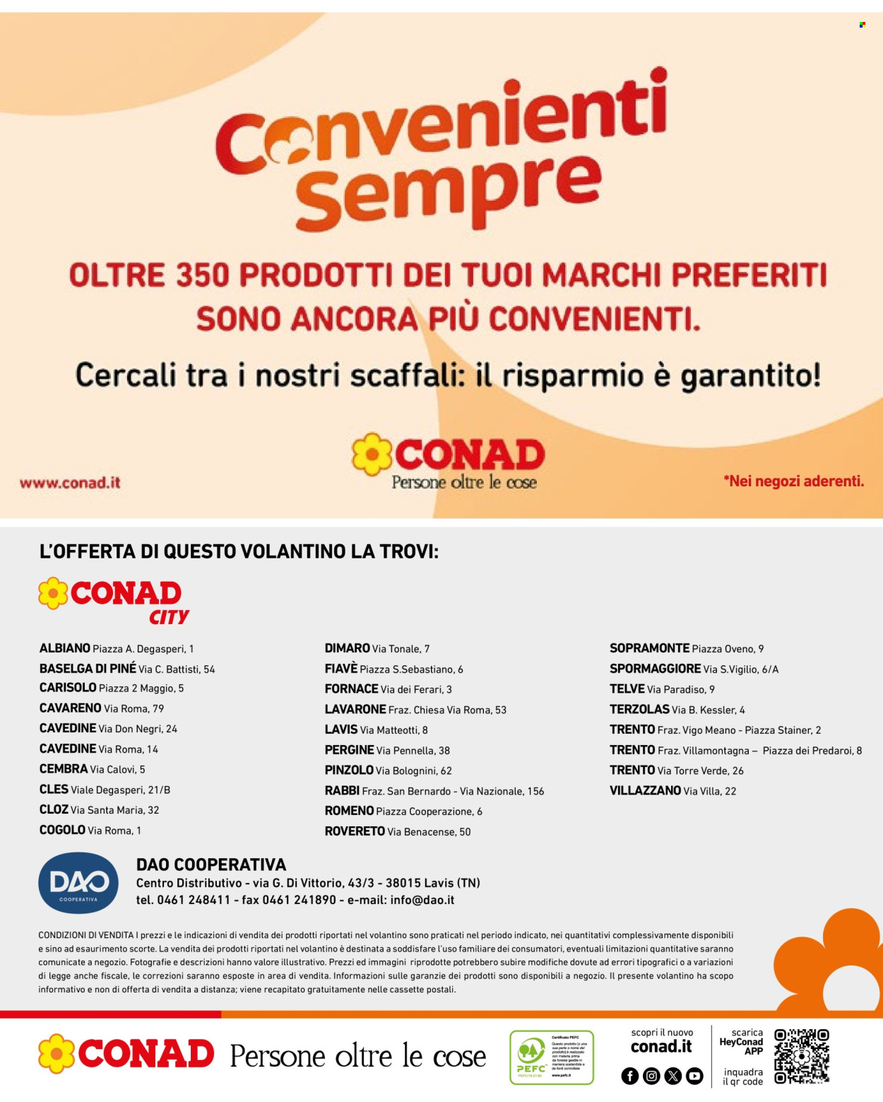 Volantino Conad City - 9/9/2025 - 22/9/2025. Pagina 20