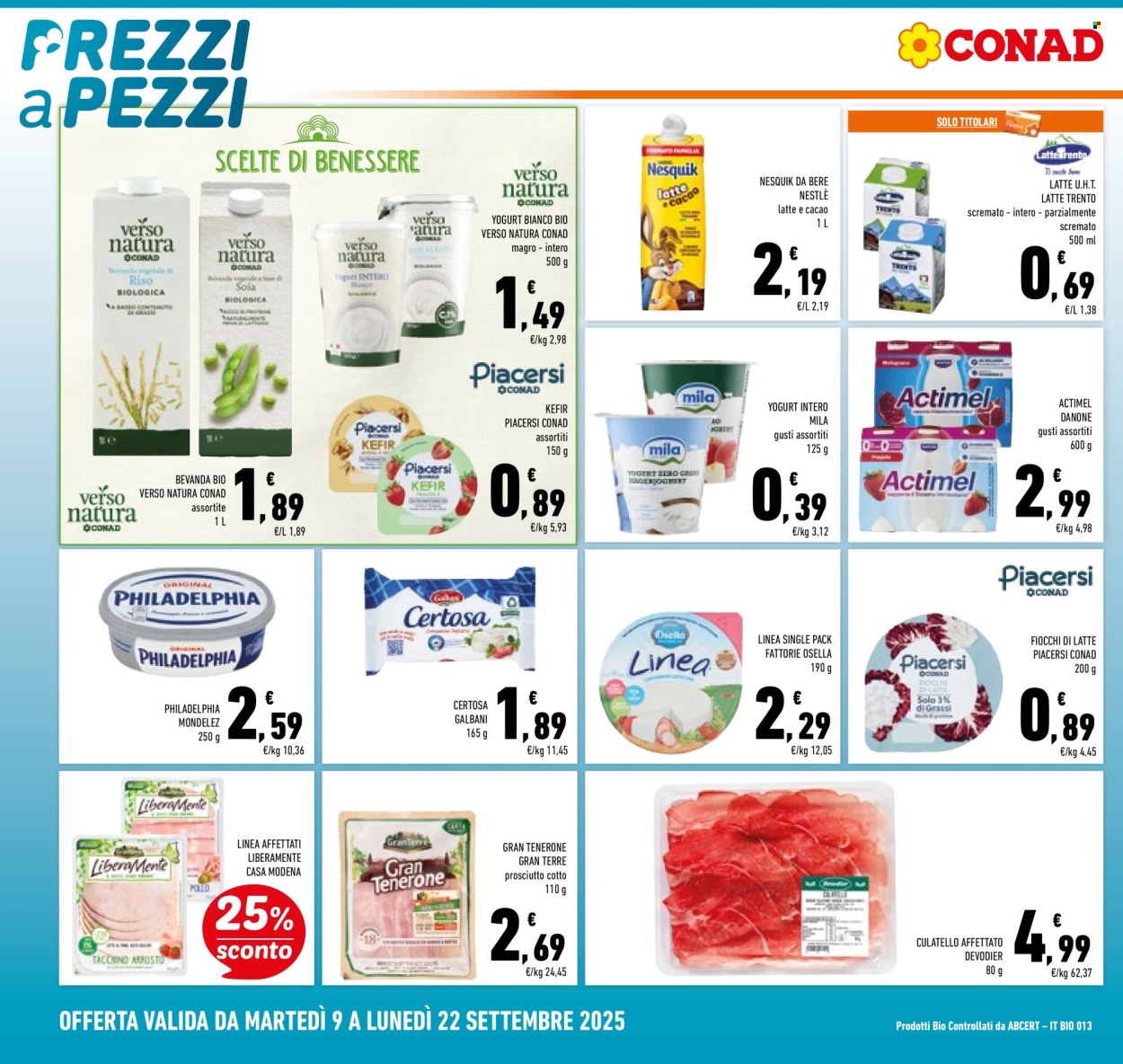 Volantino Conad - 9/9/2025 - 22/9/2025. Pagina 12