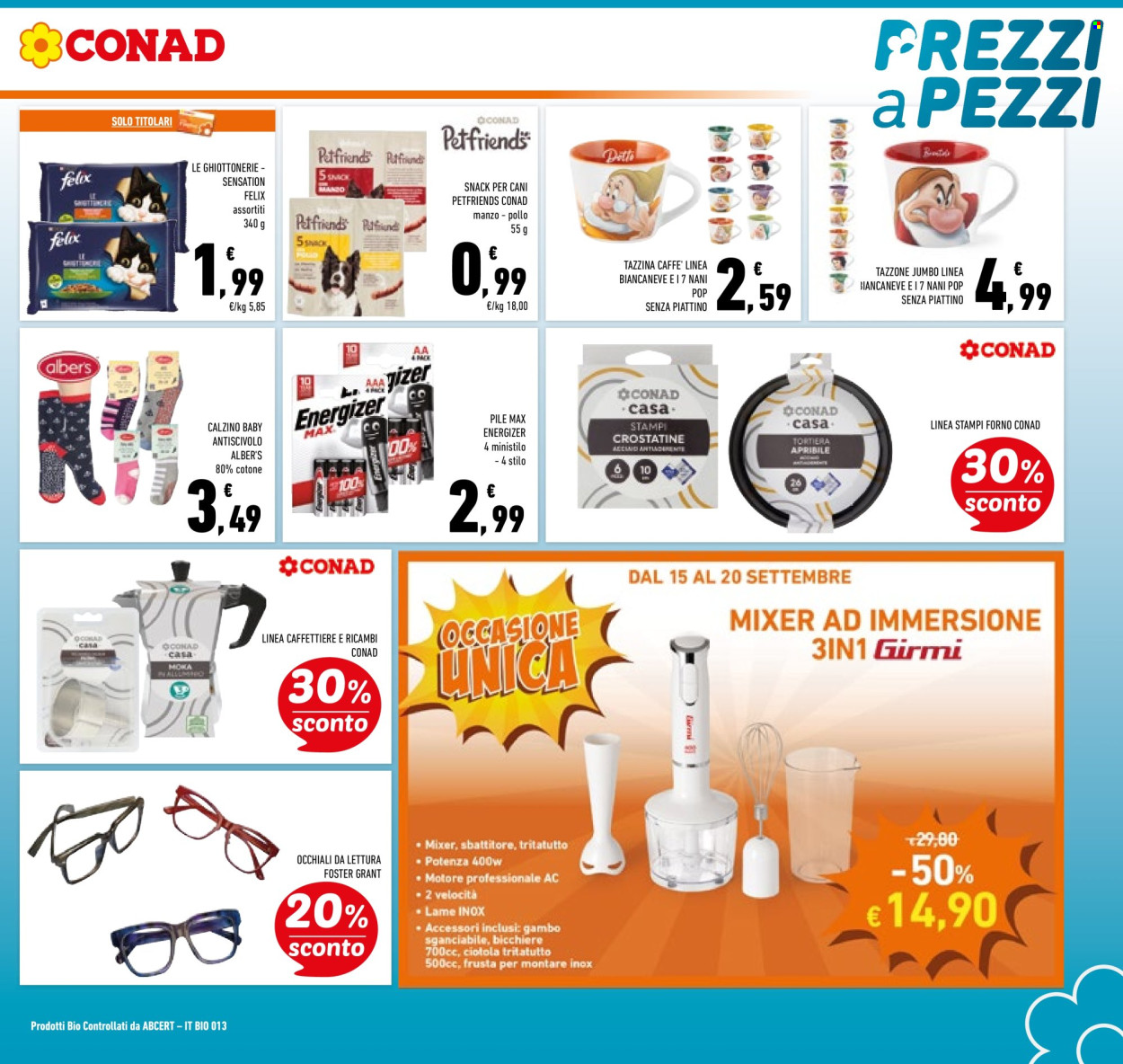 Volantino Conad - 9/9/2025 - 22/9/2025. Pagina 25