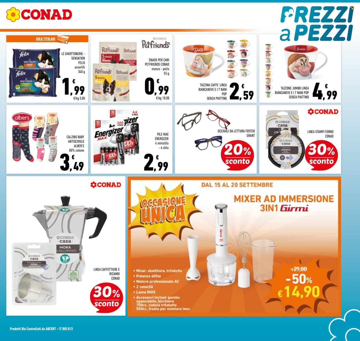 Volantino Conad - 9/9/2025 - 22/9/2025. Pagina 25