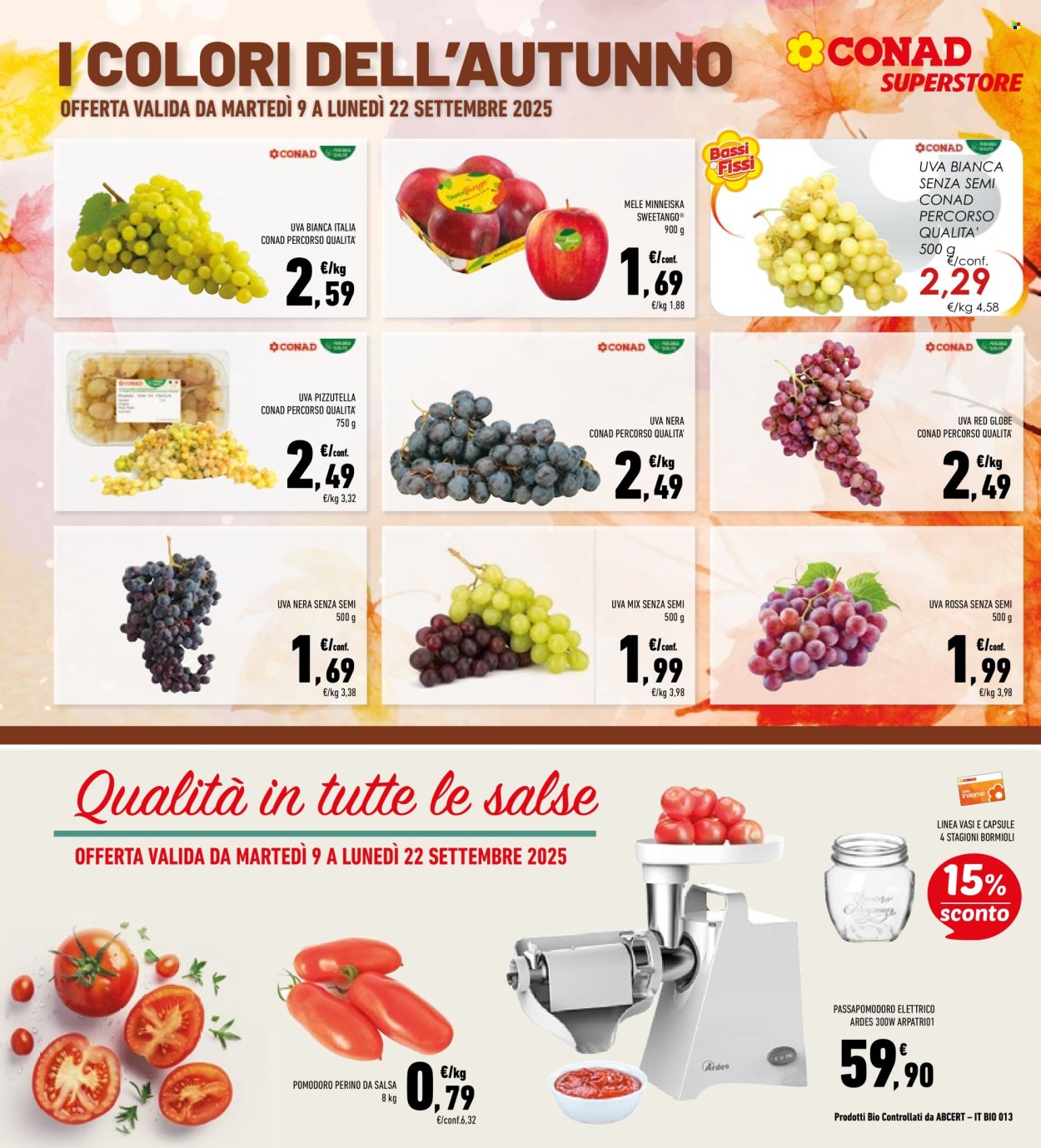 Volantino Conad Superstore - 9/9/2025 - 22/9/2025. Pagina 2