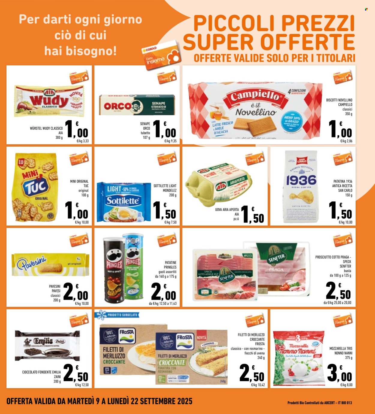 Volantino Conad Superstore - 9/9/2025 - 22/9/2025. Pagina 9