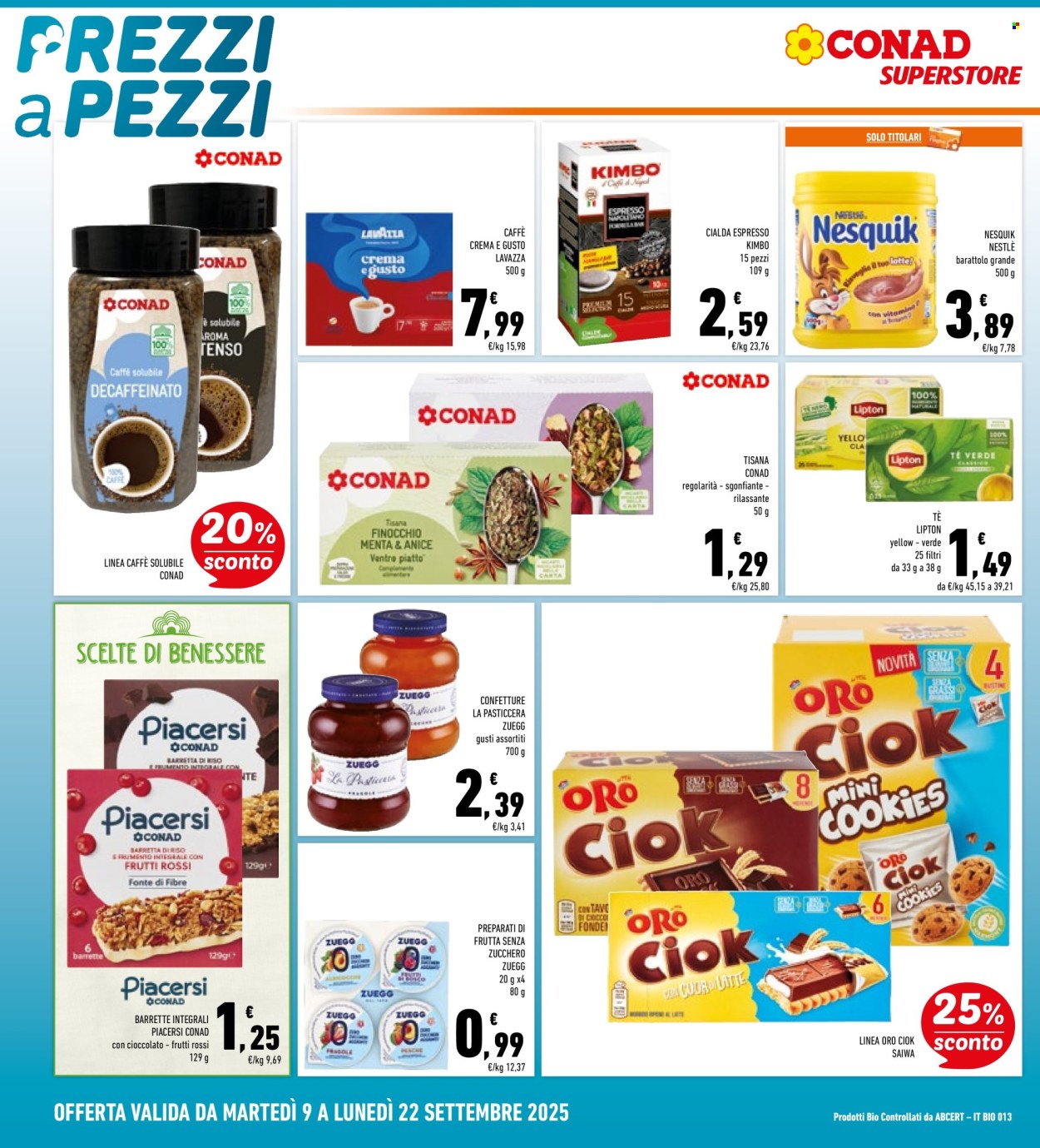 Volantino Conad Superstore - 9/9/2025 - 22/9/2025. Pagina 18