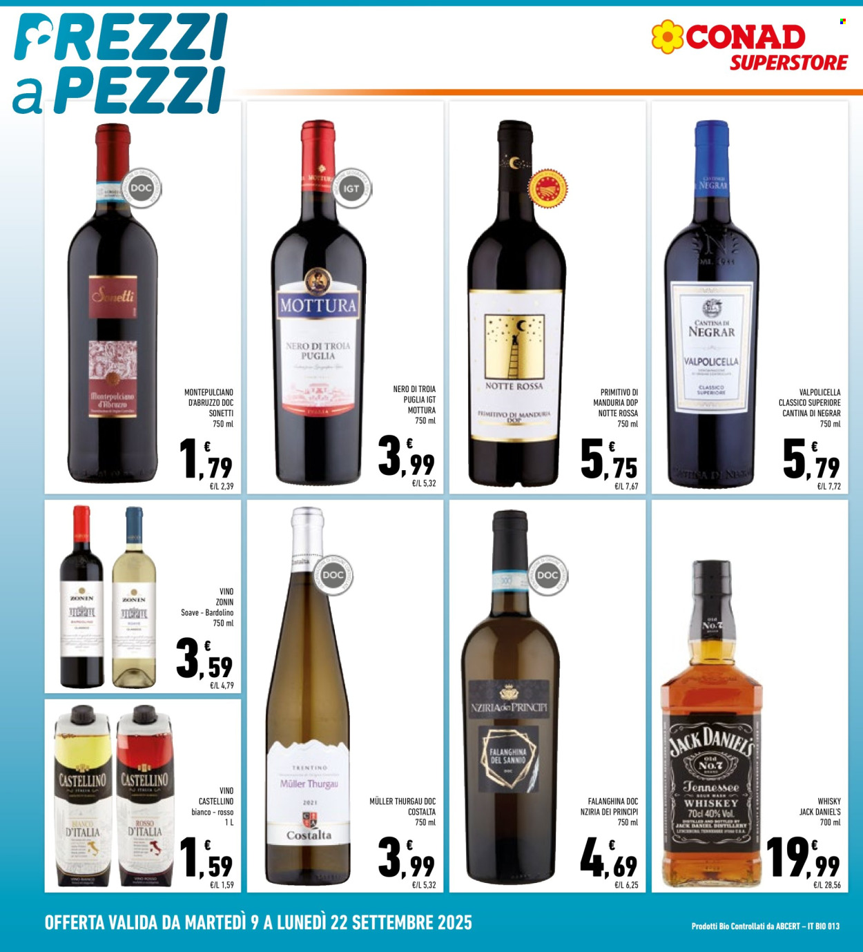 Volantino Conad Superstore - 9/9/2025 - 22/9/2025. Pagina 22