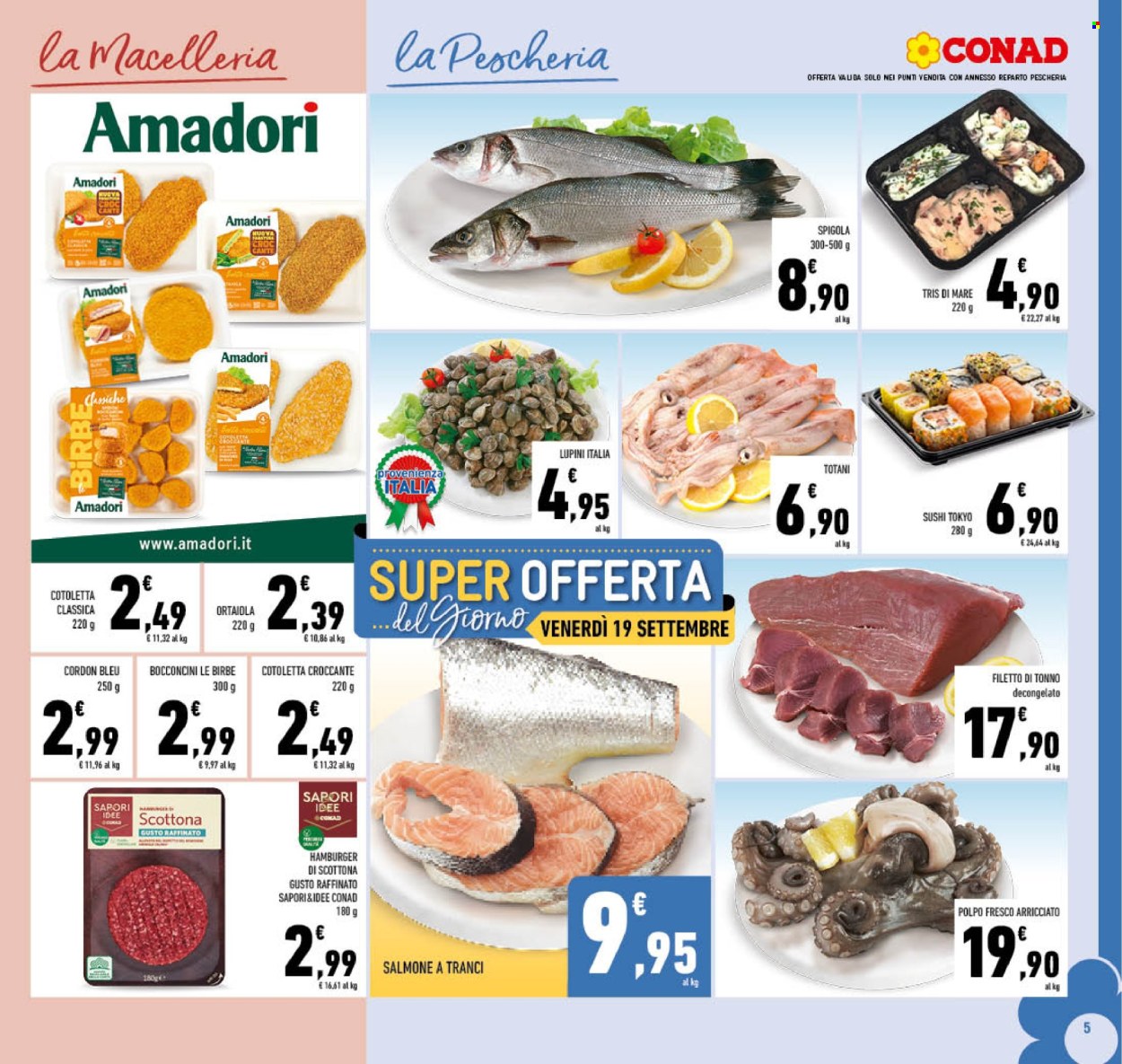 Volantino Conad - 10/9/2025 - 21/9/2025. Pagina 5