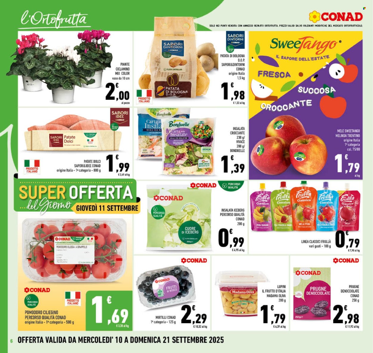 Volantino Conad - 10/9/2025 - 21/9/2025. Pagina 6