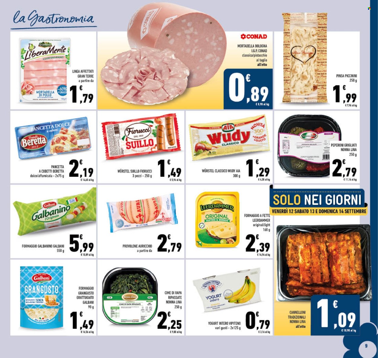 Volantino Conad - 10/9/2025 - 21/9/2025. Pagina 9