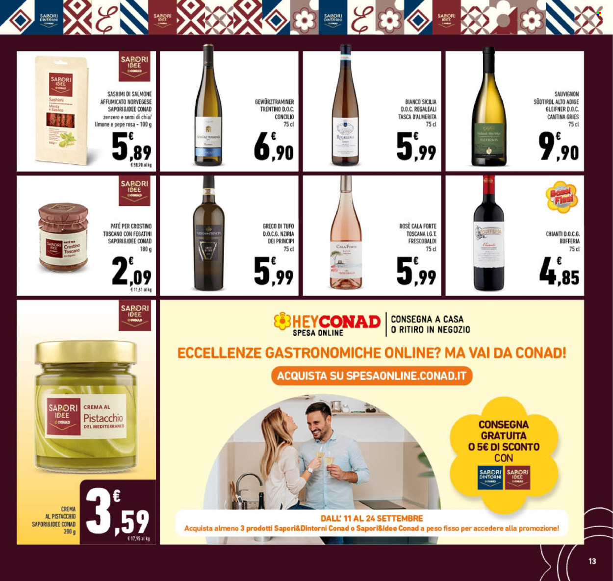 Volantino Conad - 10/9/2025 - 21/9/2025. Pagina 13