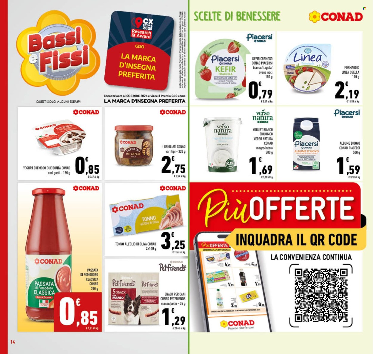 Volantino Conad - 10/9/2025 - 21/9/2025. Pagina 14