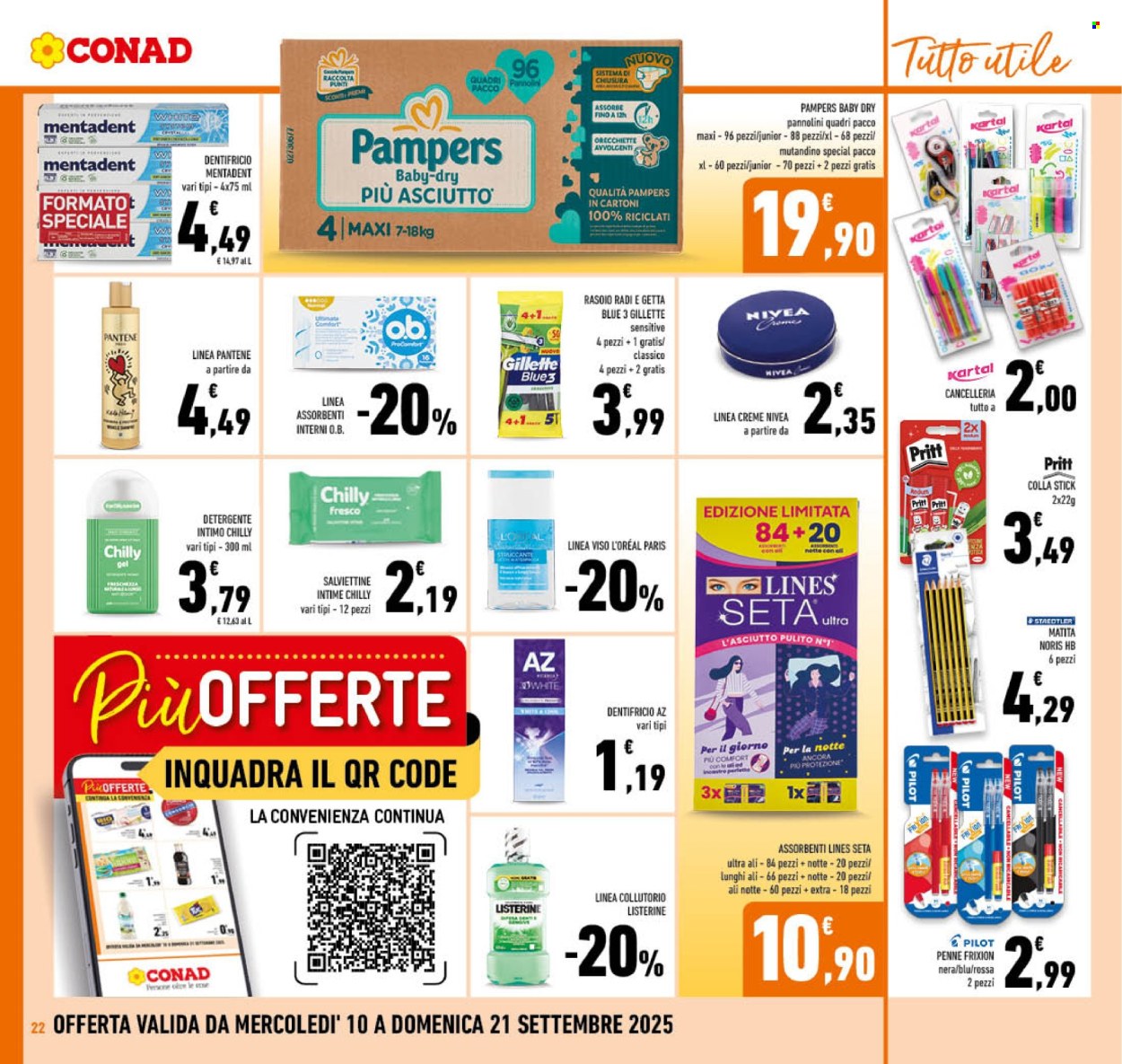 Volantino Conad - 10/9/2025 - 21/9/2025. Pagina 22