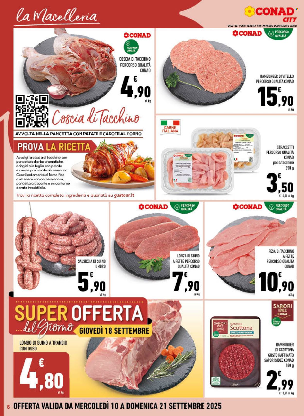 Volantino Conad - 10/9/2025 - 21/9/2025. Pagina 6