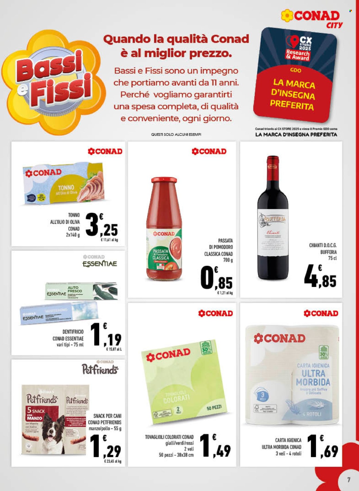 Volantino Conad - 10/9/2025 - 21/9/2025. Pagina 7