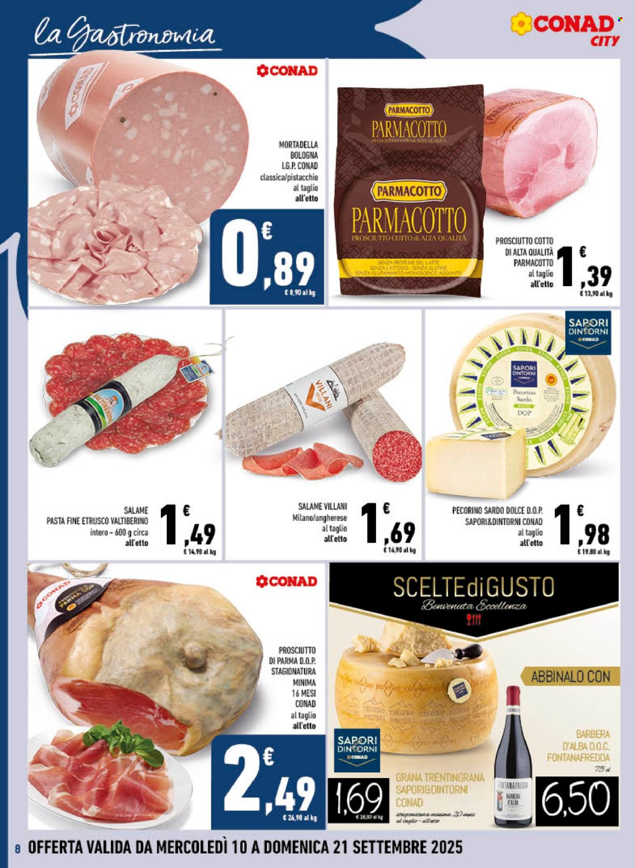 Volantino Conad - 10/9/2025 - 21/9/2025. Pagina 8