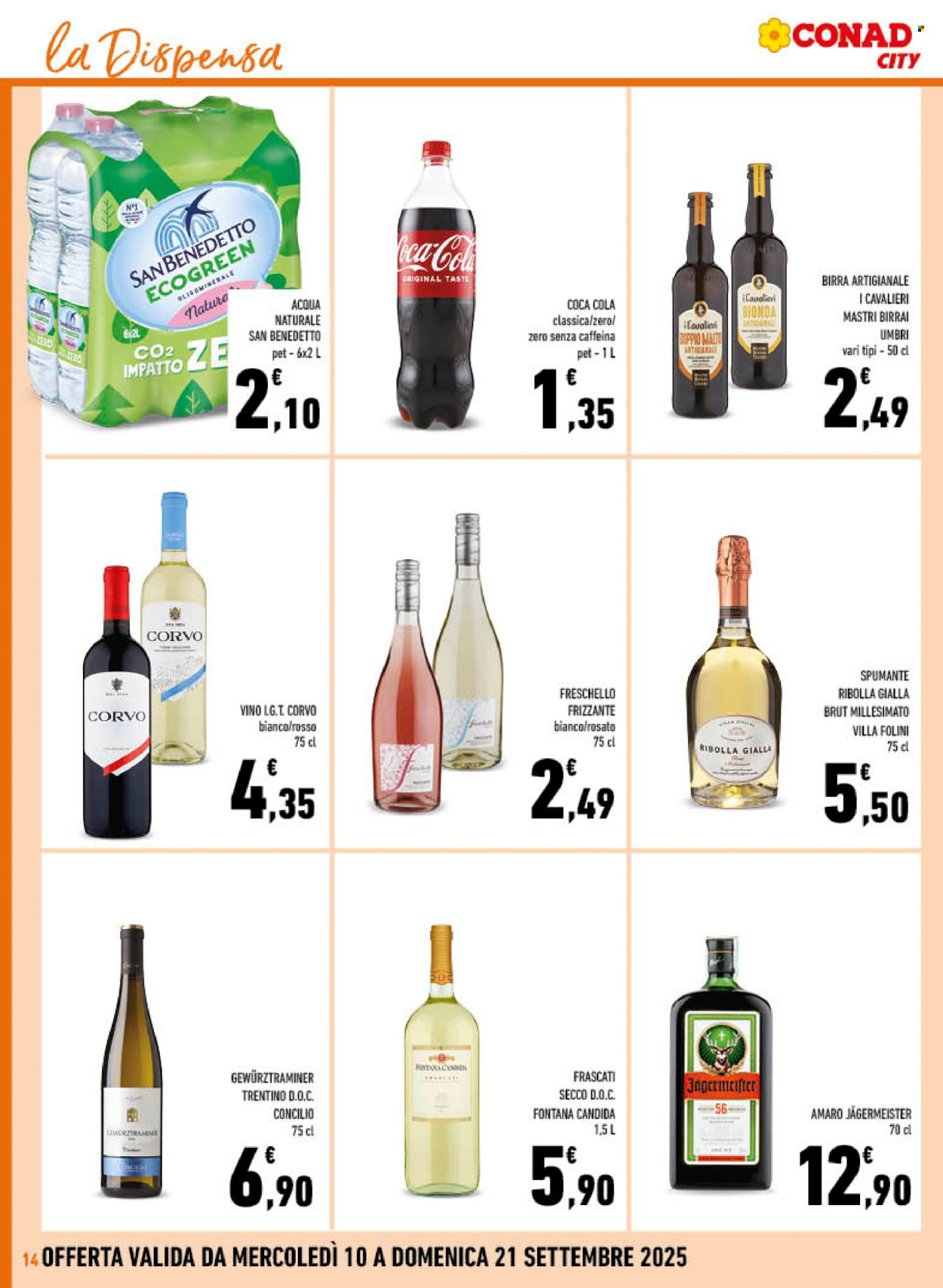 Volantino Conad - 10/9/2025 - 21/9/2025. Pagina 14
