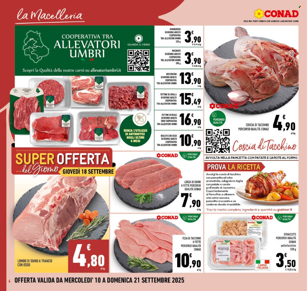 Volantino Conad - 10/9/2025 - 21/9/2025. Pagina 4