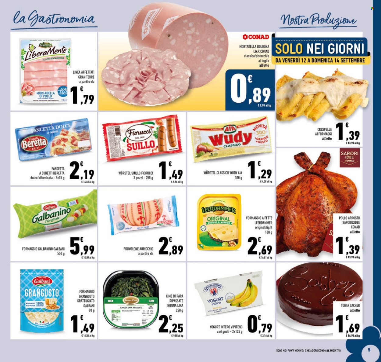 Volantino Conad - 10/9/2025 - 21/9/2025. Pagina 9