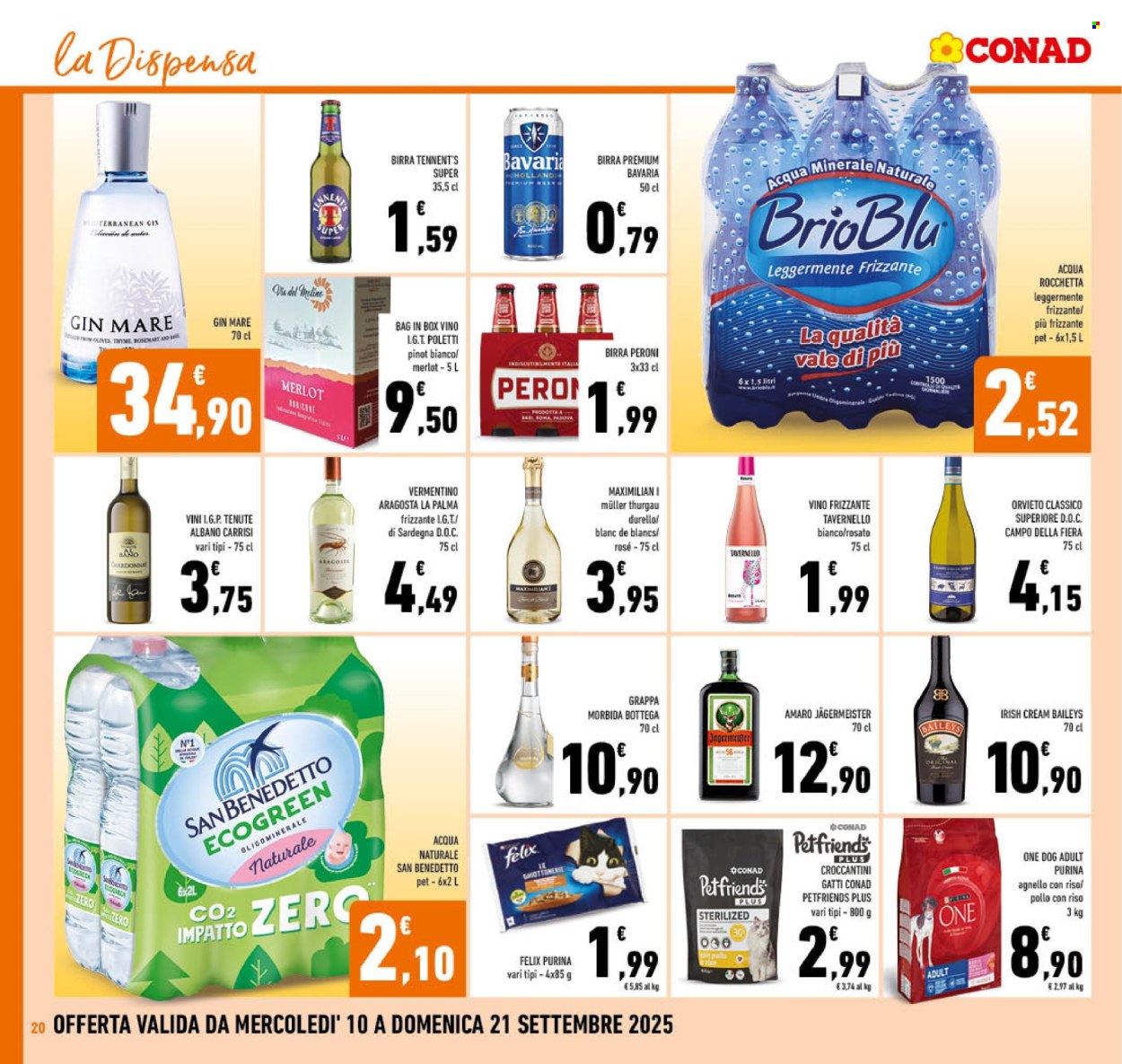 Volantino Conad - 10/9/2025 - 21/9/2025. Pagina 20