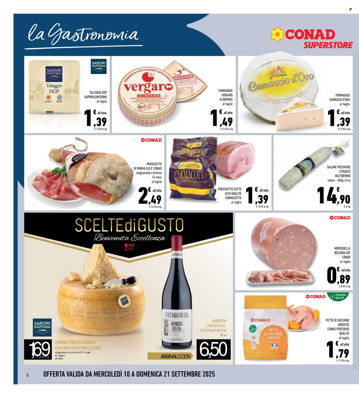 Volantino Conad Superstore - 10/9/2025 - 21/9/2025. Pagina 8
