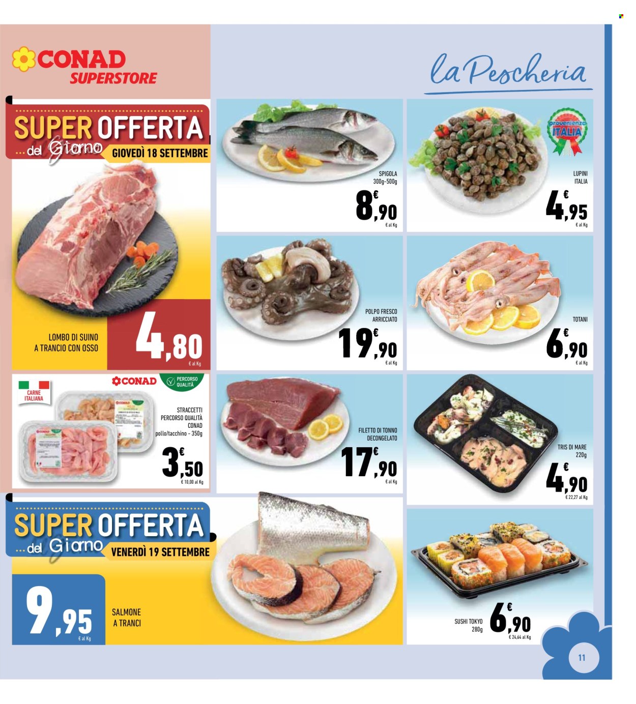Volantino Conad Superstore - 10/9/2025 - 21/9/2025. Pagina 11